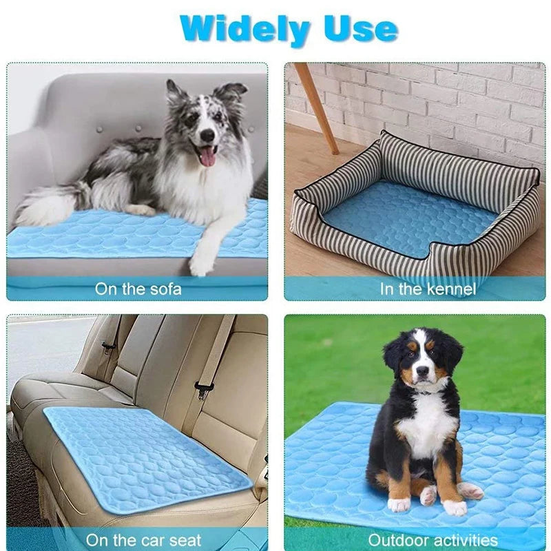Stay Cool This Summer with Our Extra Large Dog Cooling Mat! Perfect for All Pets! 🐾❄️ #PetAccessories #SummerVibes