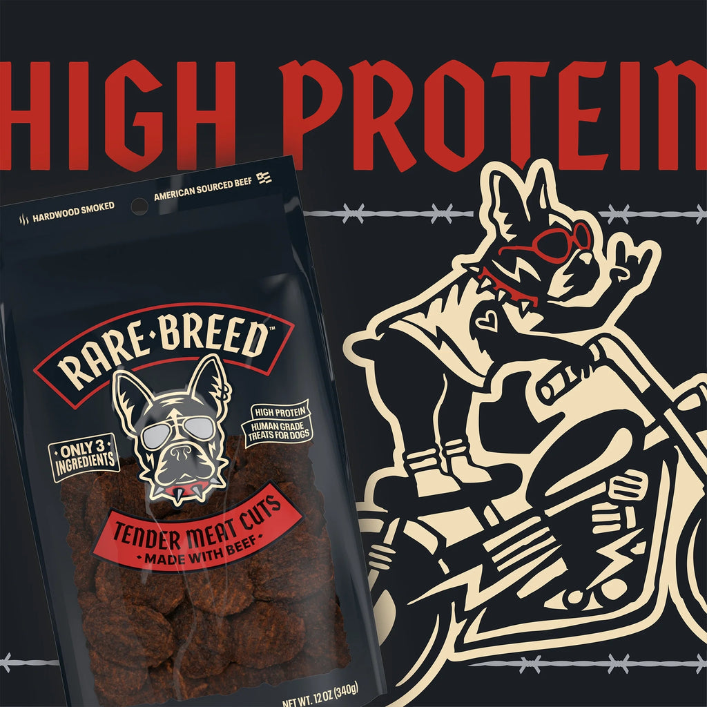 Pet Treats, Tender Meat Cuts, Made with Beef, 12 Ounce Dog Treats