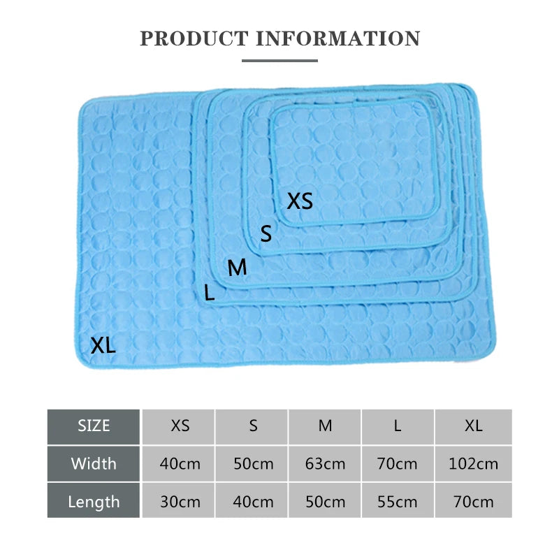 Stay Cool This Summer with Our Extra Large Dog Cooling Mat! Perfect for All Pets! 🐾❄️ #PetAccessories #SummerVibes