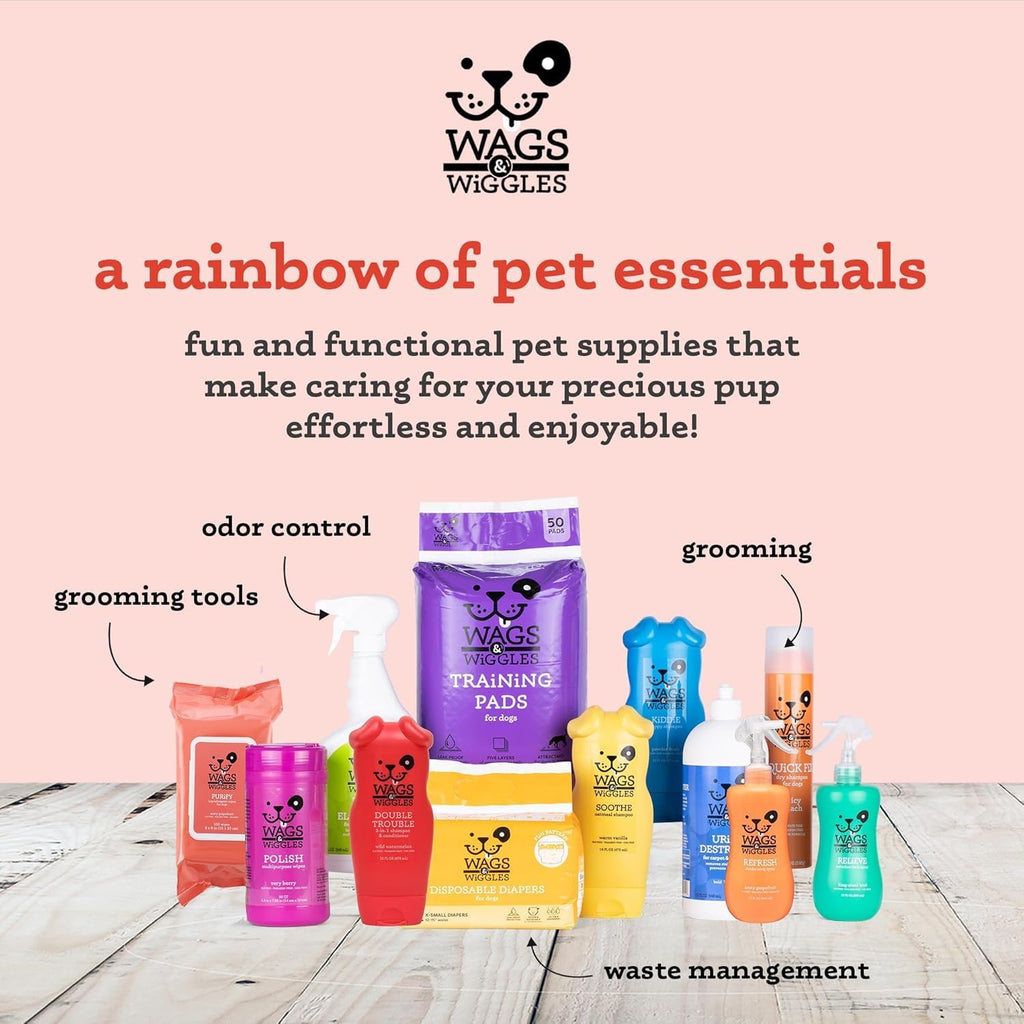 Purify Hypoallergenic Dog Wipes for Sensitive Skin, Paw and Body Grooming Wipes with Gentle Plant Based Formula for Everyday Cleaning, Zesty Grapefruit Scent, 100 Count