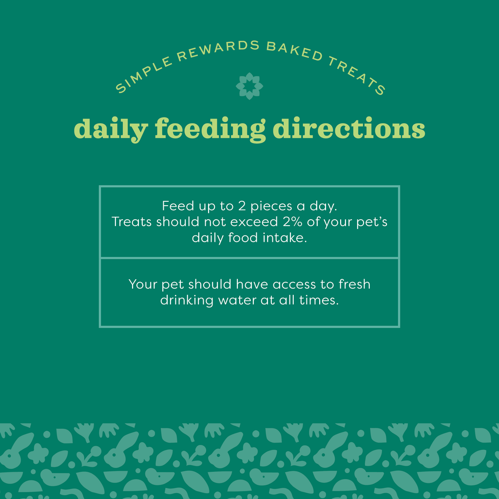 Oxbow Simple Rewards Apple Banana Treats 3Oz.