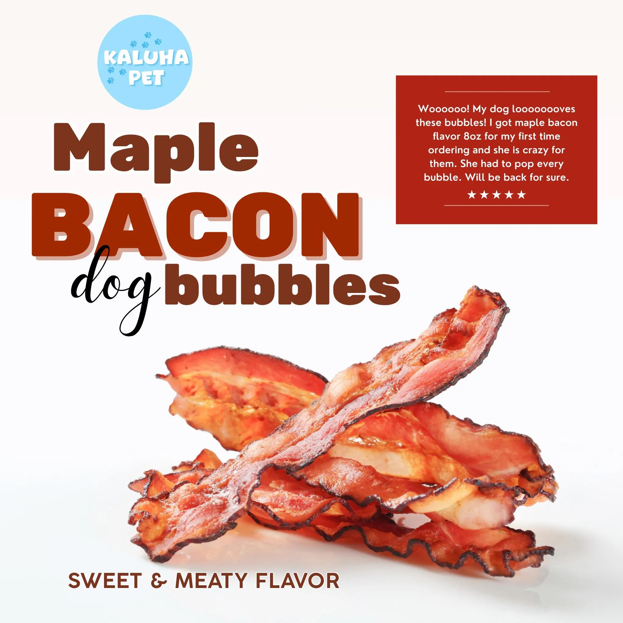 Dog Bubbles Scented & Flavored for Pets | Non-Toxic Solution, 4 Ounce and 8 Ounce