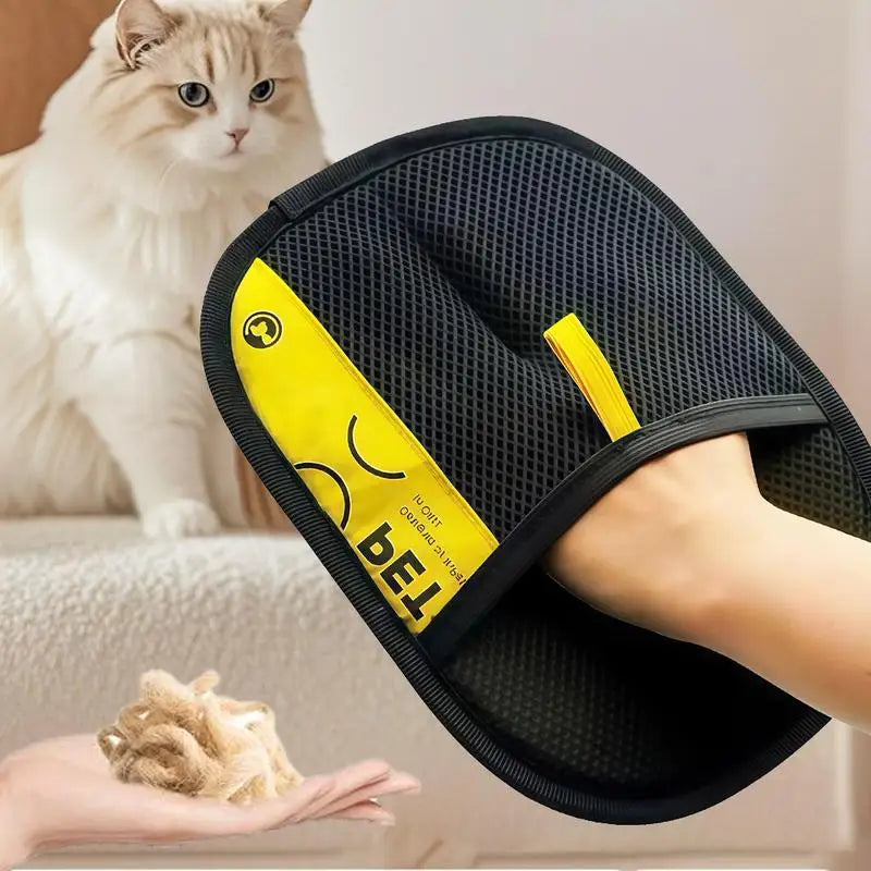 Electrostatic Pet Hair Removal Gloves for Cats Dogs