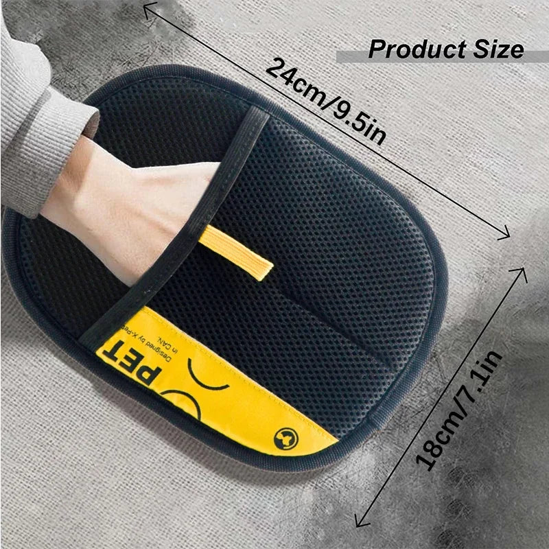 Electrostatic Pet Hair Removal Gloves for Cats Dogs