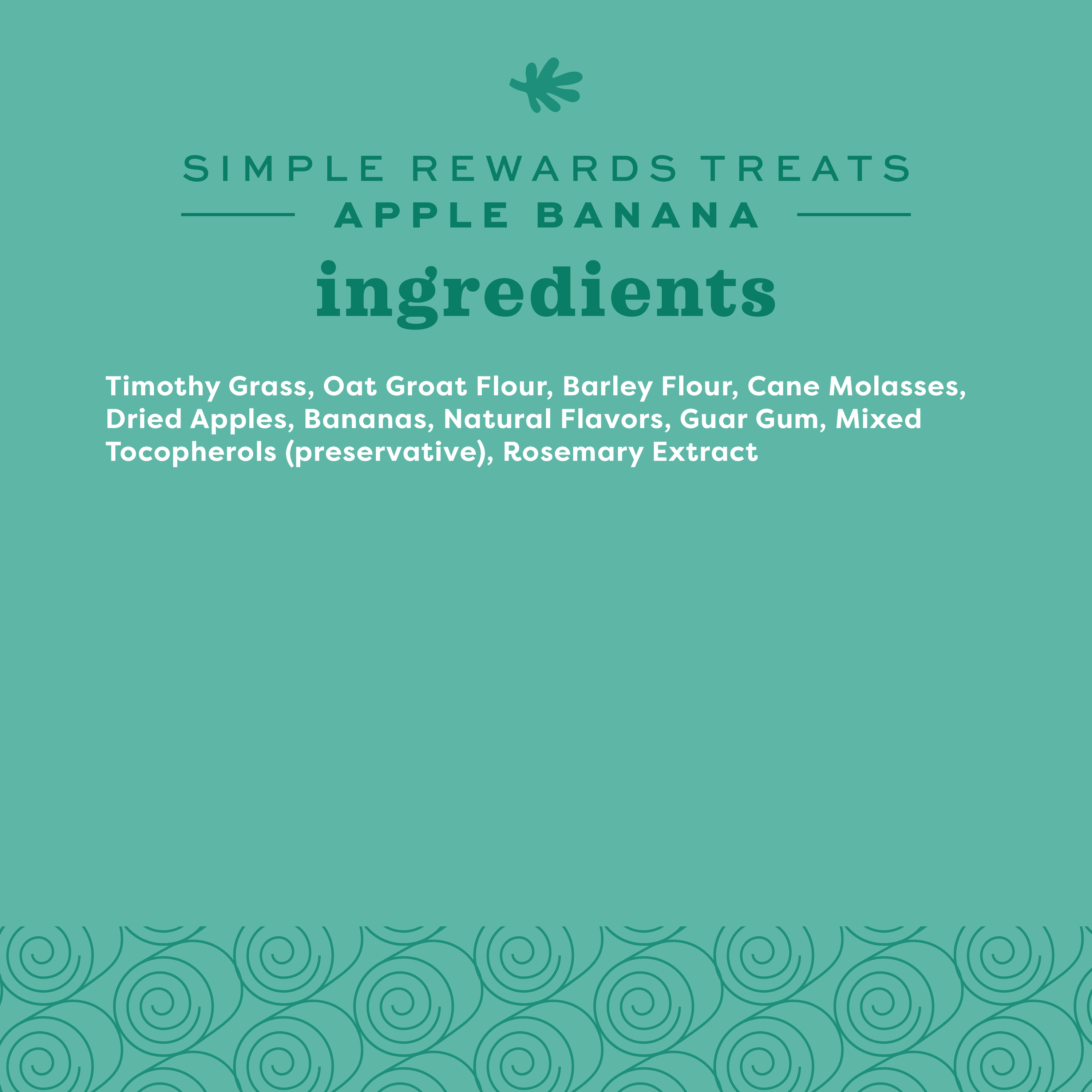 Oxbow Simple Rewards Apple Banana Treats 3Oz.