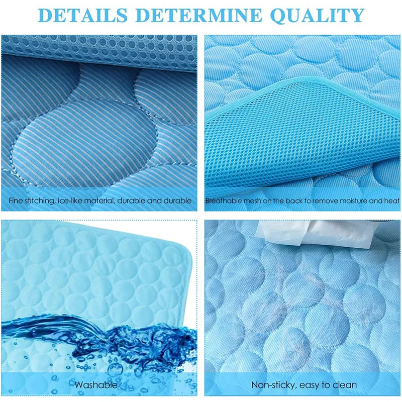 Stay Cool This Summer with Our Extra Large Dog Cooling Mat! Perfect for All Pets! 🐾❄️ #PetAccessories #SummerVibes